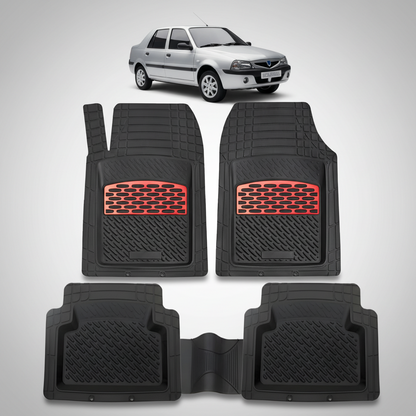 Covorase Tip Tavita Compatibile Dacia Solenza, Red