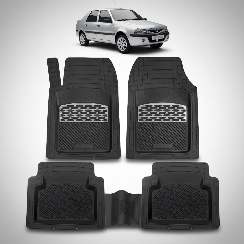 Covorase Tip Tavita Compatibile Dacia Solenza, Silver