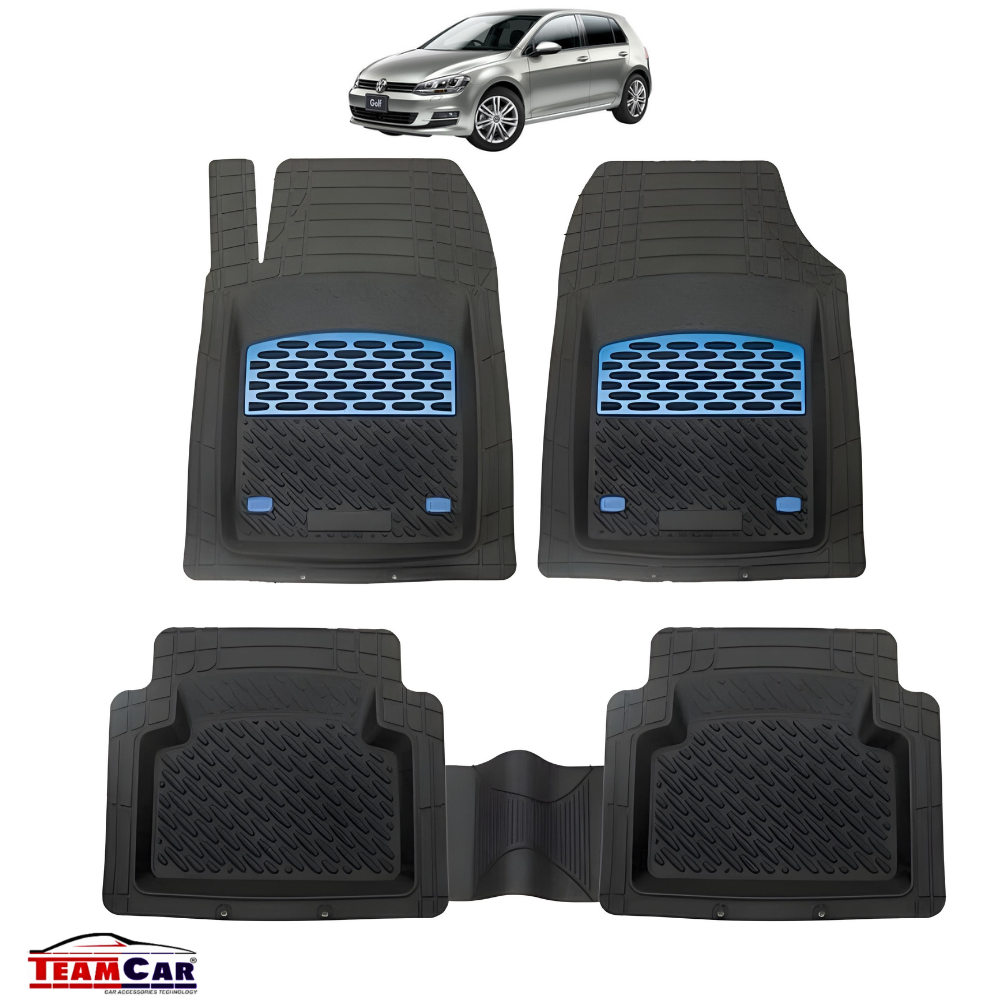 Covorase Volkswagen Golf 7 Hatchback 5 usi Tip Tavita Compatibile (2012–2020) Blue