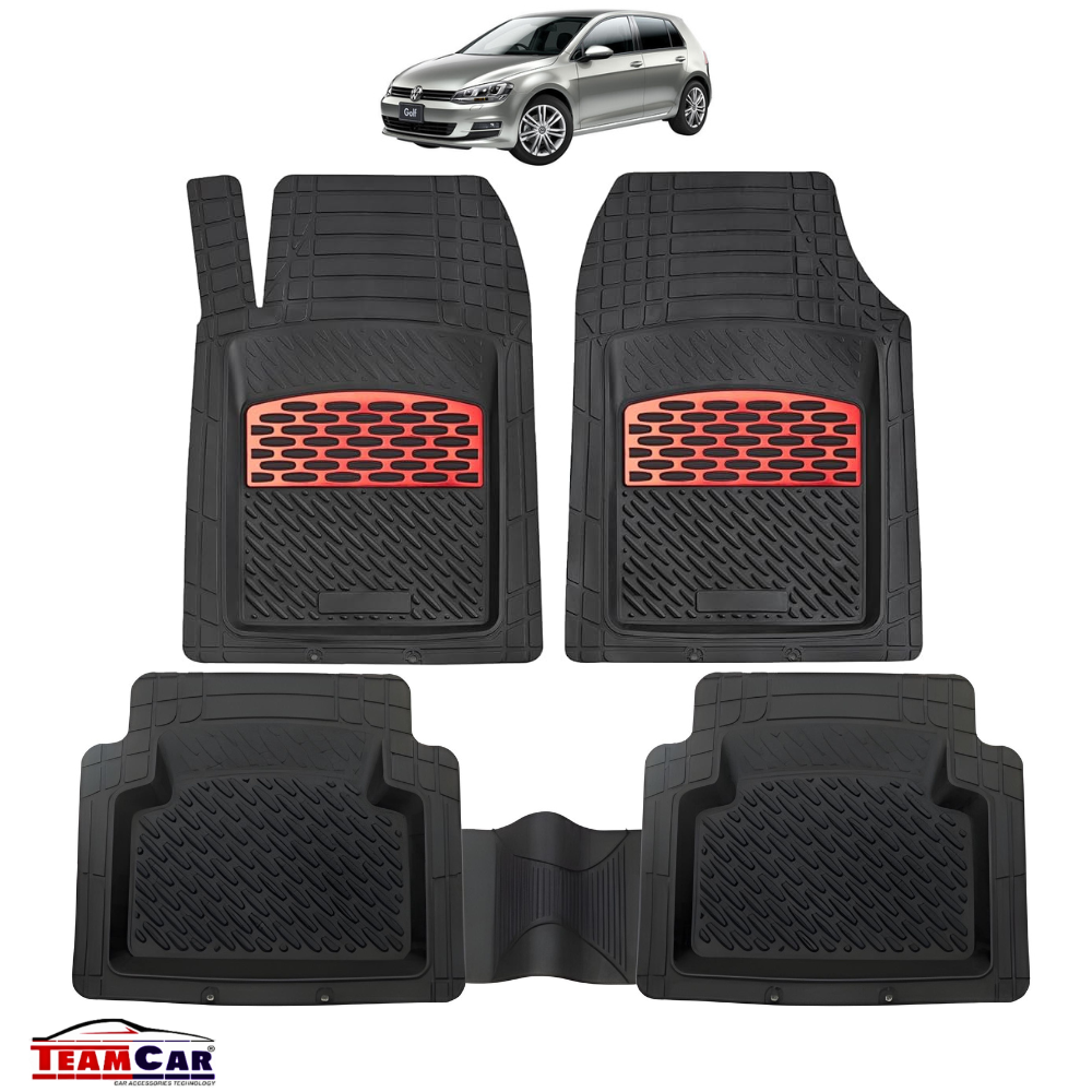 Covorase Volkswagen Golf 7 Hatchback 5 usi Tip Tavita Compatibile (2012–2020) Red