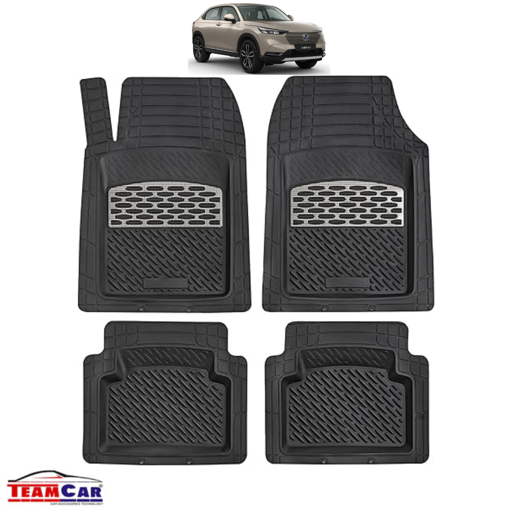 Covorase Auto TeamCar® Tip Tavita Compatibile Honda HR-V 3 (2021–prezent) - Suv Silver