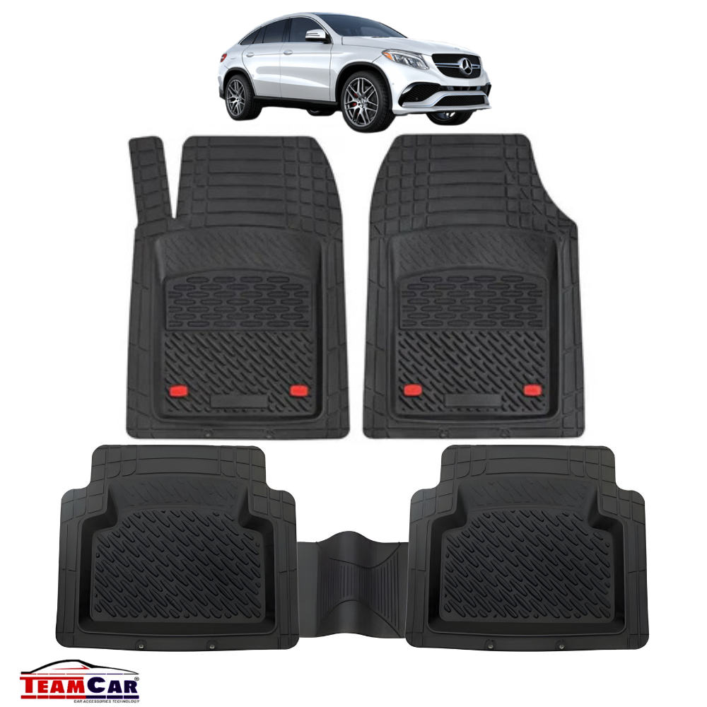 Covorase Auto TeamCar® Tip Tavita Compatibile Mercedes-Benz GLE W167 (2019–) Negru
