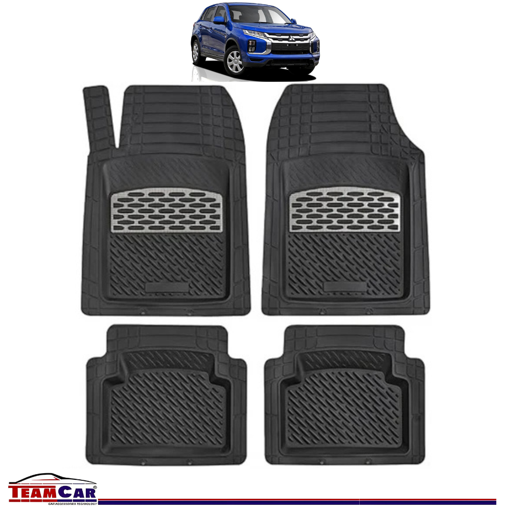 Covorase Auto TeamCar® Tip Tavita Compatibile Mitsubishi ASX II (2023–prezent) - Suv Silver