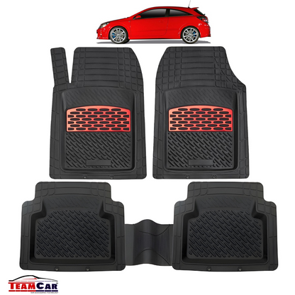 Covorase Opel Astra H Coupe TeamCar®Tip Tavita Compatibile (2004-2014) Red