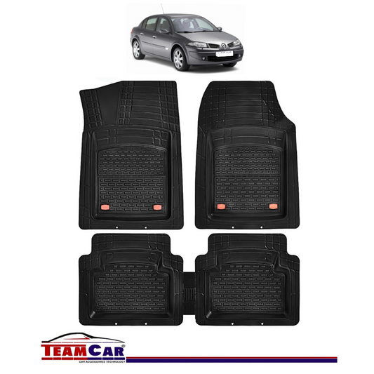 Covorașe Auto TeamCar® Tip Tăviță Compatibile Renault Megane II (2002–2009) - Sedan