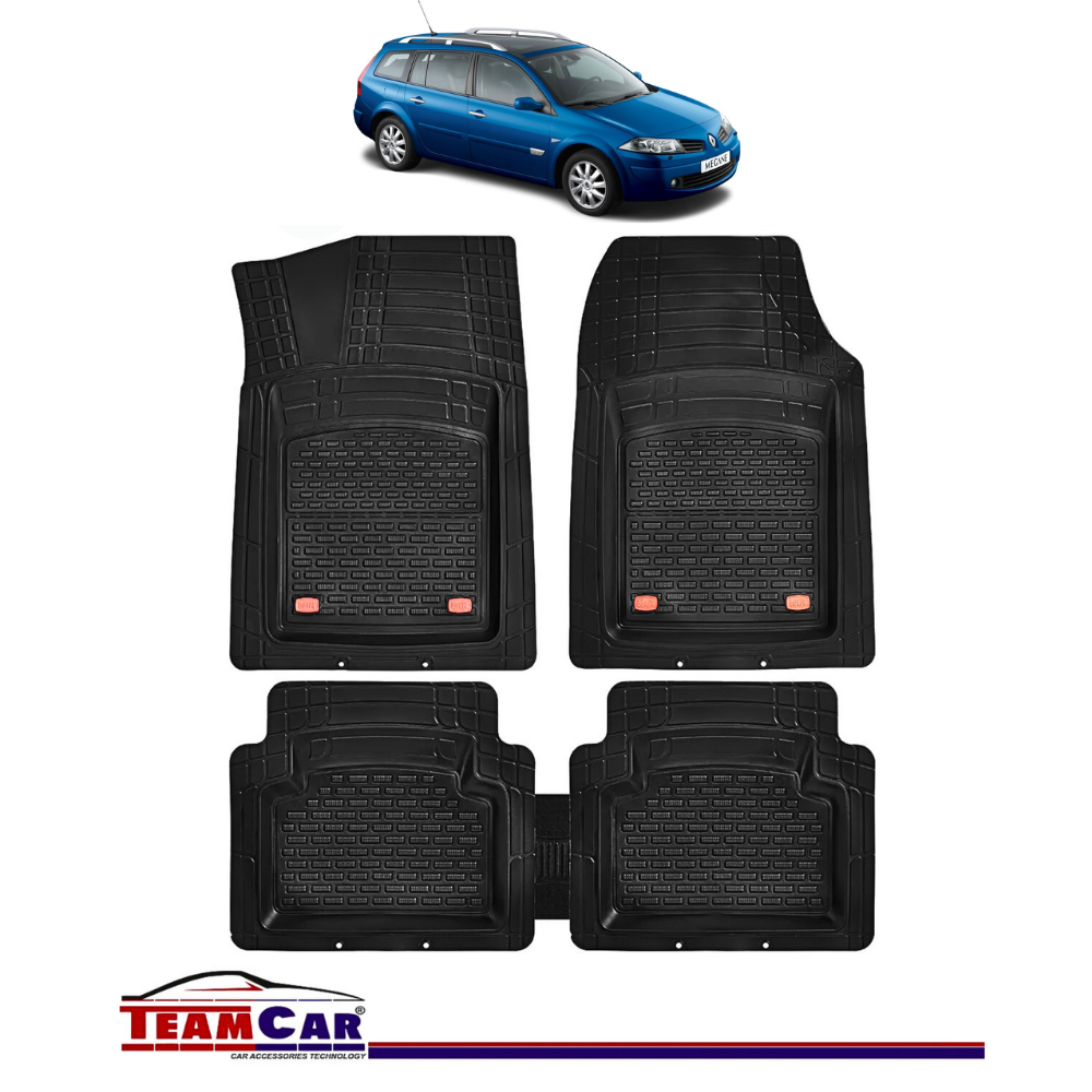 Covorașe Auto TeamCar® Tip Tăviță Compatibile Renault Megane II (2006–2009) - Grandtour