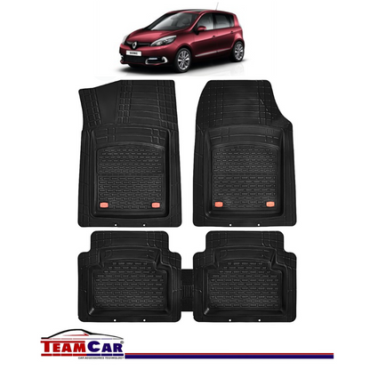 Covorașe Auto TeamCar® Tip Tăviță Compatibile Renault Scenic III (2009–2016) - Monovolum