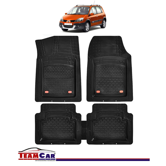 Covorașe Auto TeamCar® Tip Tăviță Compatibile Renault Scenic II (2003–2009) - Monovolum