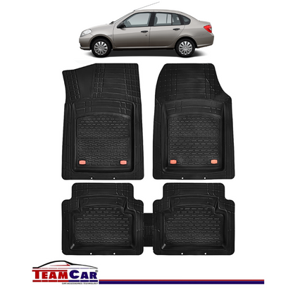Covorașe Auto TeamCar® Tip Tăviță Compatibile Renault Symbol II (2008–2013) - Sedan