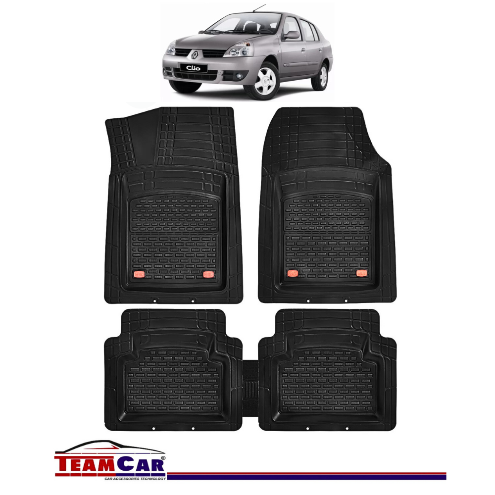 Covorașe Auto TeamCar® Tip Tăviță Compatibile Renault Symbol I (1999–2008) - Sedan