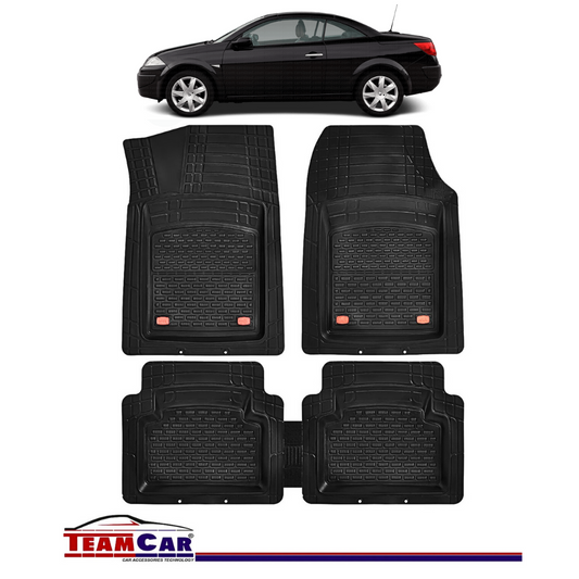 Covorașe Auto TeamCar® Tip Tăviță Compatibile Renault Megane II (2002–2009) - Cabrio