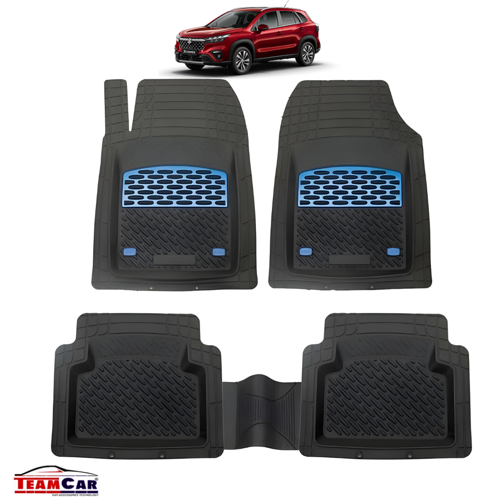 Covorase Auto TeamCar® Tip Tavita Compatibile Suzuki SX4 S-Cross II (2021–prezent) - Suv Blue