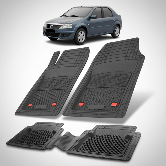 Covorase Tip Tavita Compatibile Dacia Logan 2008-2012 , Negru