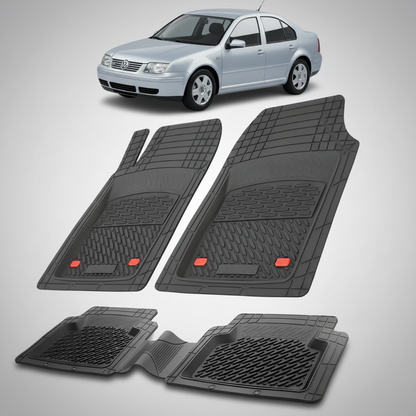Covorase Tip Tavita Compatibile Volkswagen Bora 1998-2005 , Negru