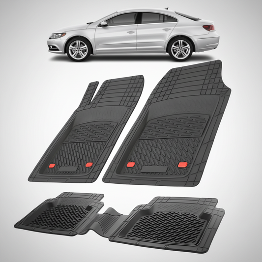 Covorase Tip Tavita Compatibile Volkswagen CC 2001-2016 , Negru