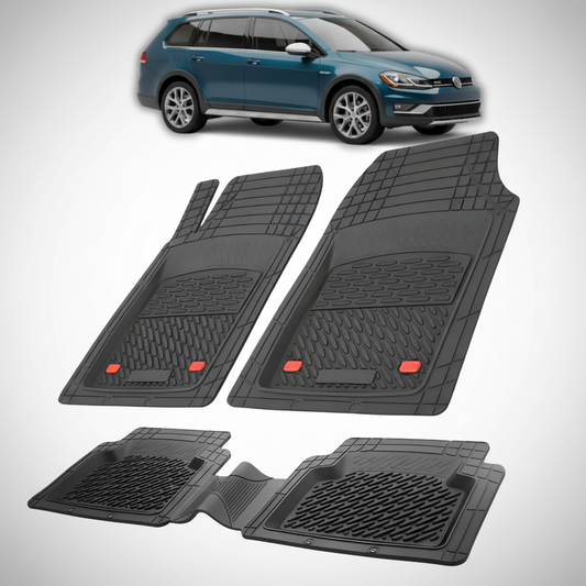Covorase Tip Tavita Compatibile Volkswagen Golf (VII Alltrack, BA5, BV5) 2017-2020 , Negru