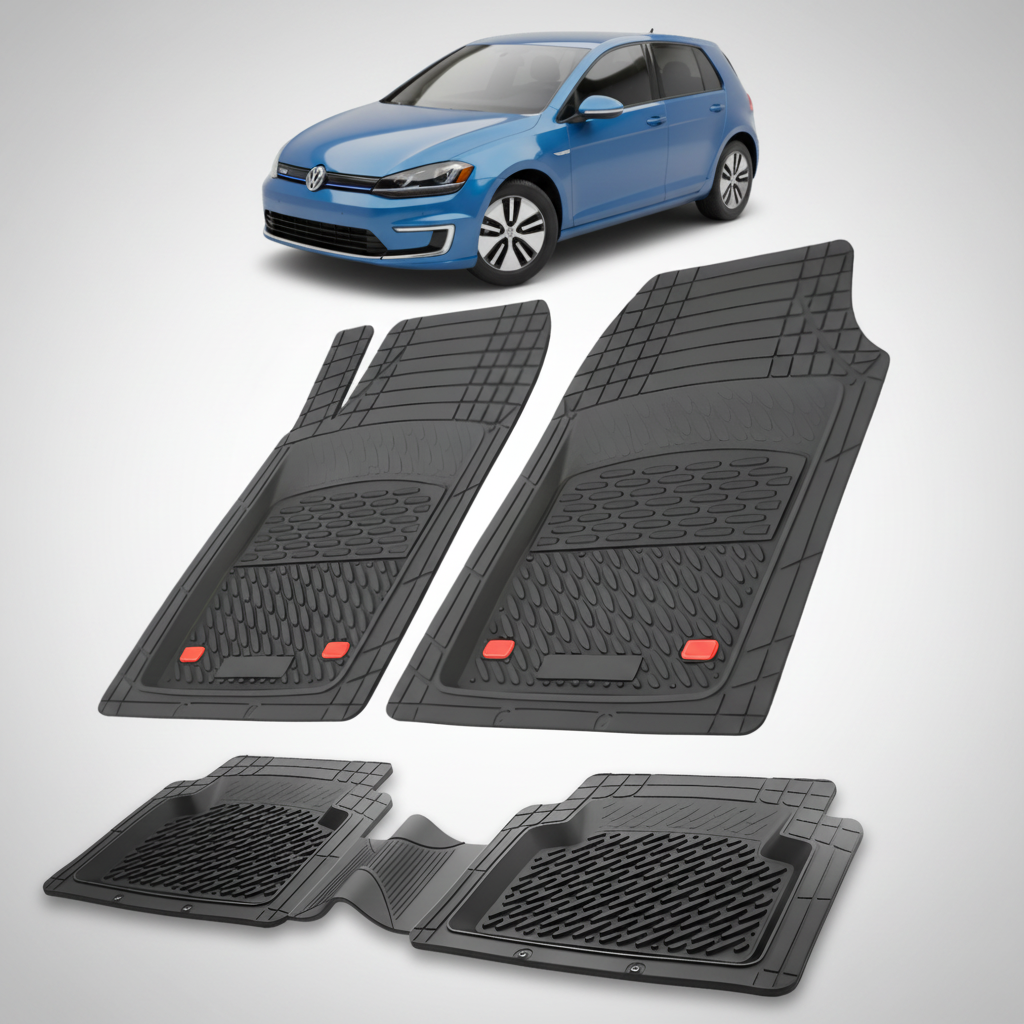 Covorase Tip Tavita Compatibile Volkswagen e-Golf , Negru