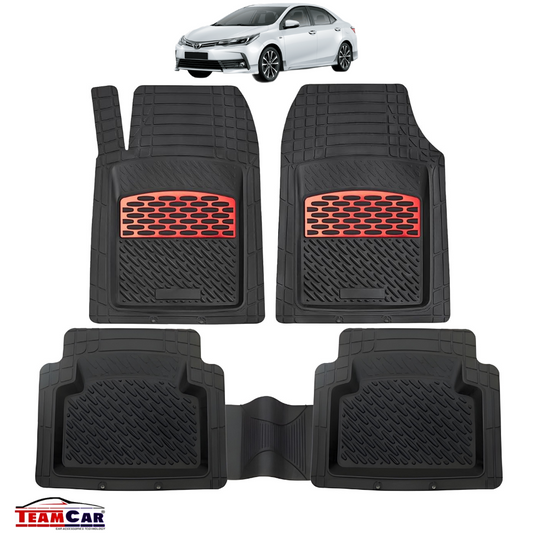 Toyota Corolla XII Covorase Auto Tip Tavita Compatibile (2019+) Red