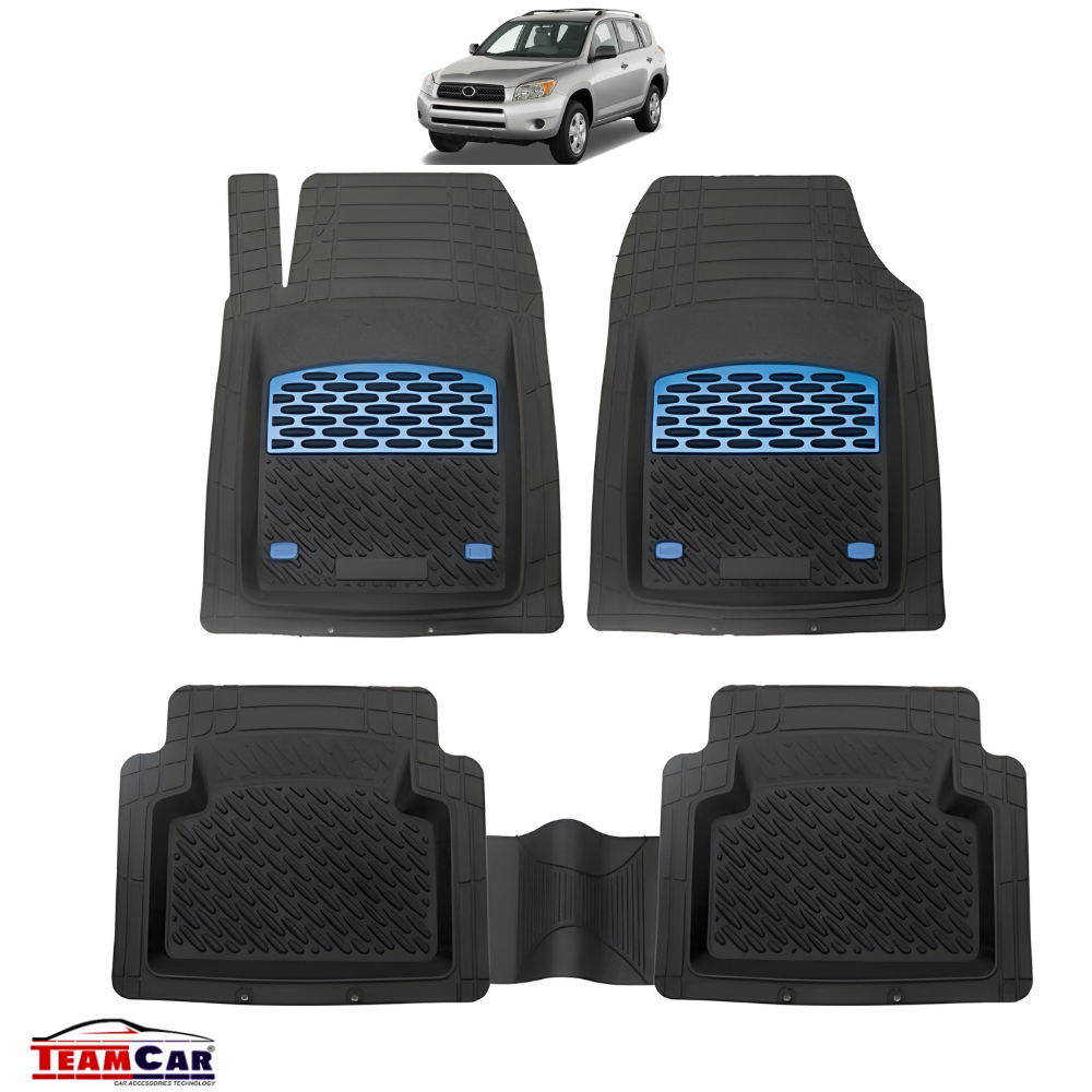Covorase Auto TeamCar® Tip Tavita Compatibile Toyota RAV4 (2006–2012) Blue