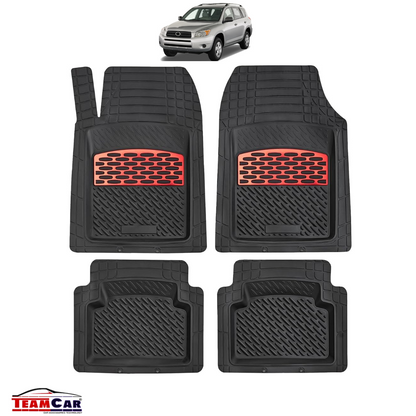 Covorase Auto TeamCar® Tip Tavita Compatibile Toyota RAV4 (2006–2012) Red