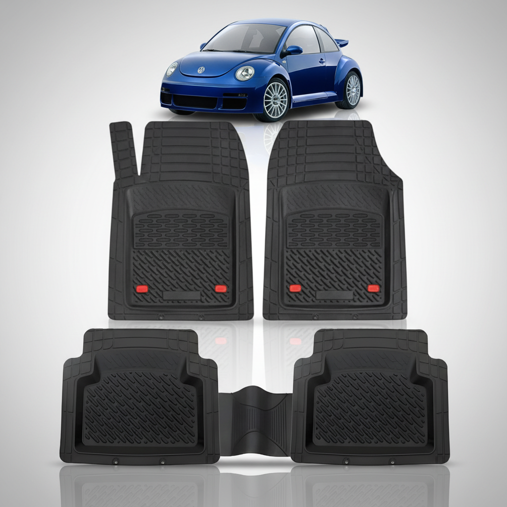 Covorase Tip Tavita Compatibile Volkswagen New Beetle 1997-2010 , Negru