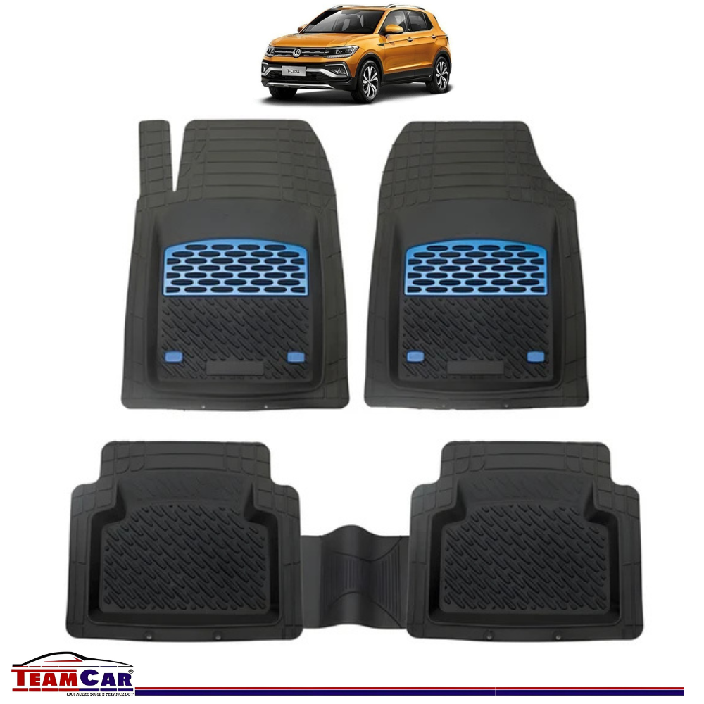 Covorase Auto TeamCar® Tavita Compatibile Volkswagen T-Cross C11 2018–2025) Blue