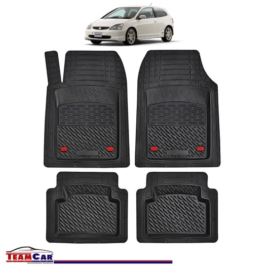 Covorașe Auto TeamCar® Tip Tăviță Compatibile Honda Civic 7 (2000–2005) - Hatchback