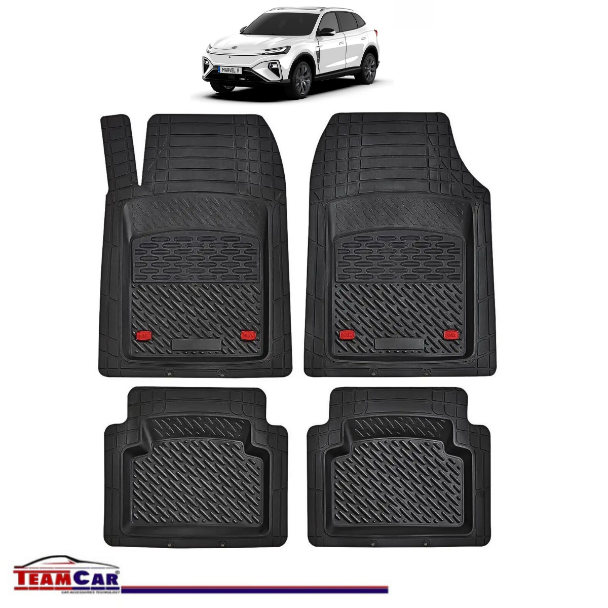 Covorase Auto TeamCar® Tip Tavita Compatibile MG Marvel R Mk1 Electric SUV (2021–2025)