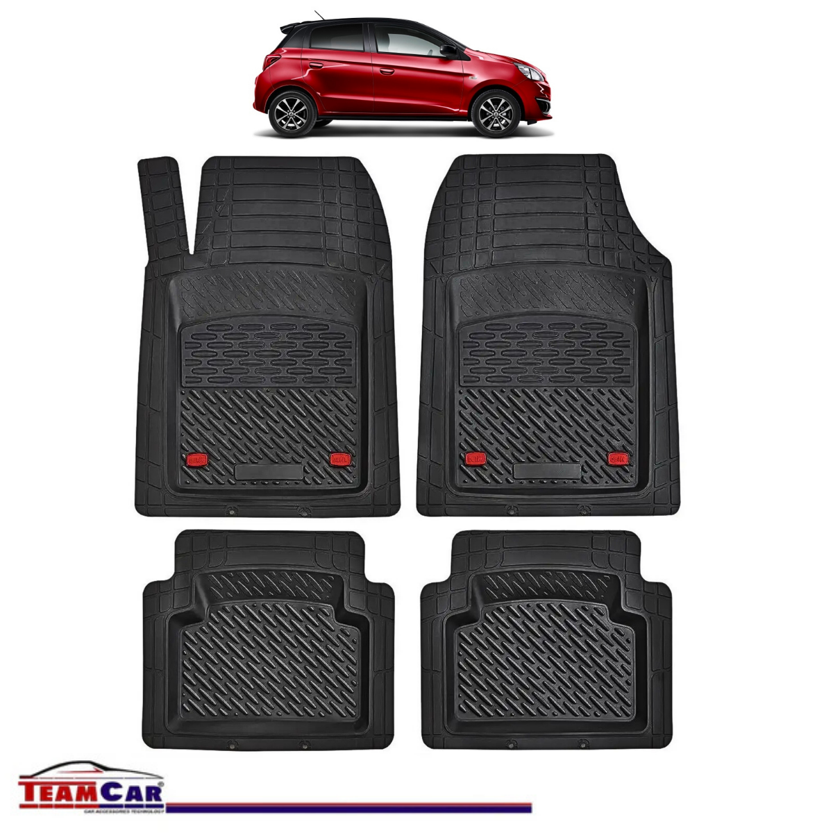 Covorașe Auto TeamCar® Tip Tăviță Compatibile Mitsubishi Space Star II (2012–prezent) - Hatchback