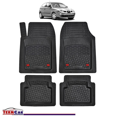 Covorașe Auto TeamCar® Tip Tăviță Compatibile Seat Ibiza Mk3 (2002–2008) - Hatchback