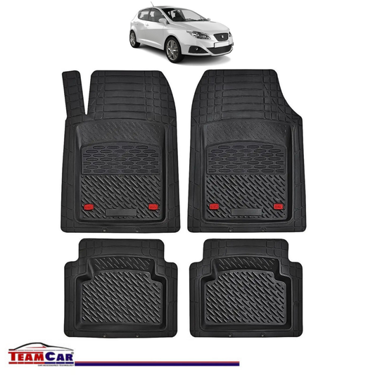 Covorașe Auto TeamCar® Tip Tăviță Compatibile Seat Ibiza Mk4 (2008–2017) - Hatchback