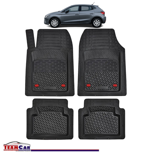 Covorașe Auto TeamCar® Tip Tăviță Compatibile Seat Ibiza Mk5 (2017–prezent) - Hatchback