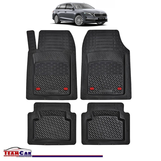 Covorașe Auto TeamCar® Tip Tăviță Compatibile Skoda Octavia IV (2019–prezent) - Combi
