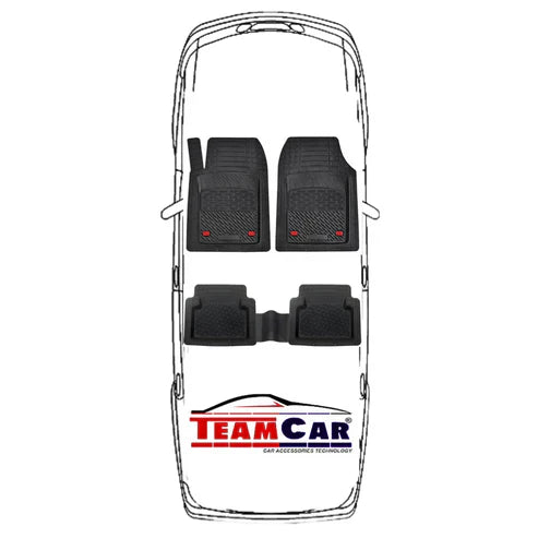 Covorașe Auto Tip Tăviță Compatibile Audi A2 (1999–2005), Negru, Design Antiderapant, Protecție Completă