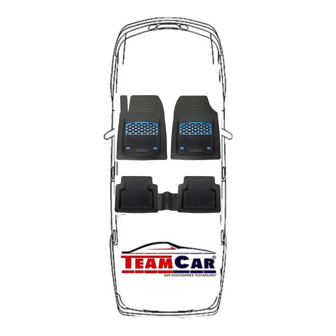 Nissan X-Trail T30 Covorase Auto TeamCar® Tip Tavita Compatibile (2001–2007) Blue
