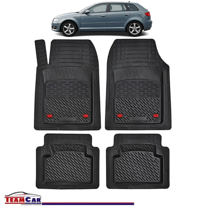 Covorase Auto TeamCar® Tip Tavita Compatibile Audi A3 8P Hatchback 5 uși (2003–2013)