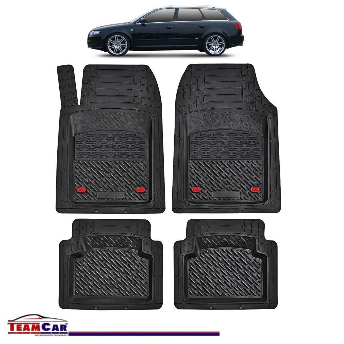 Covorase Auto TeamCar® Tip Tavita Compatibile Audi A4 B7 Avant / Break (2004–2008)