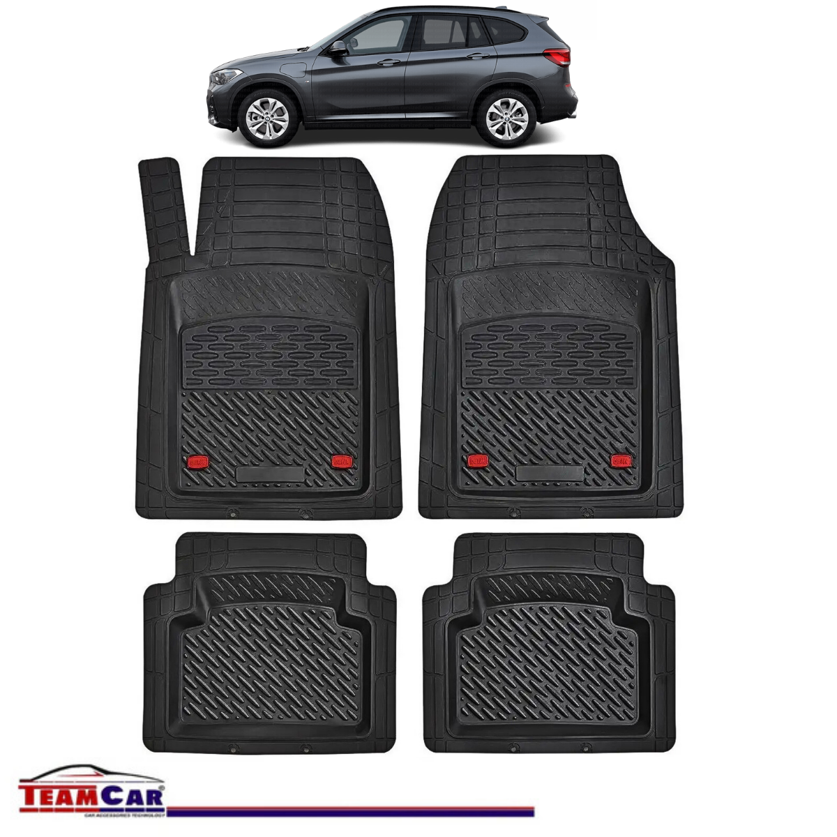 Covorase Auto TeamCar® Tip Tavita Compatibile BMW X1 F48 SUV (2015–2022)