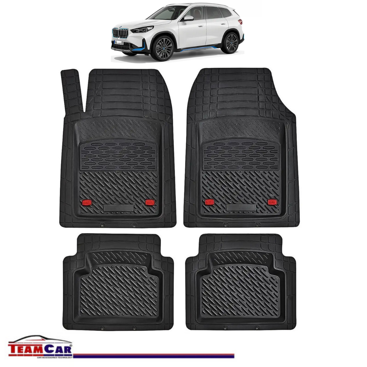 Covorase Auto TeamCar® Tip Tavita Compatibile BMW iX1 U11 Electric SUV (2022–2025)