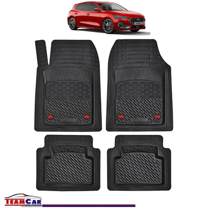 Covorase Auto TeamCar® Tip Tavita Compatibile Ford Focus 4 Hatchback 5 uși (2018–2025)