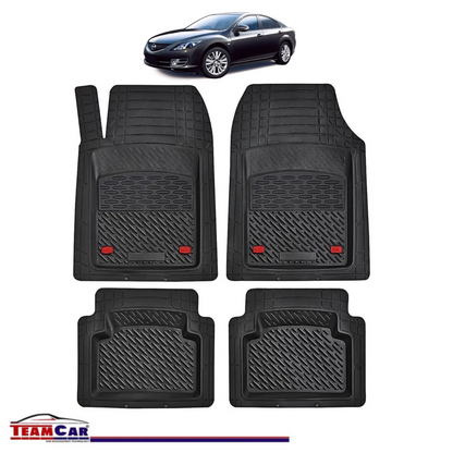 Covorase Auto TeamCar® Tip Tavita Compatibile Mazda 6 Generatia III (2012–2023) Negru Material Rezistent