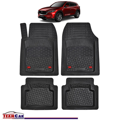 Covorase Auto TeamCar® Tip Tavita Compatibile Mazda CX-5 Generatia II (2017+) Negru Material Rezistent