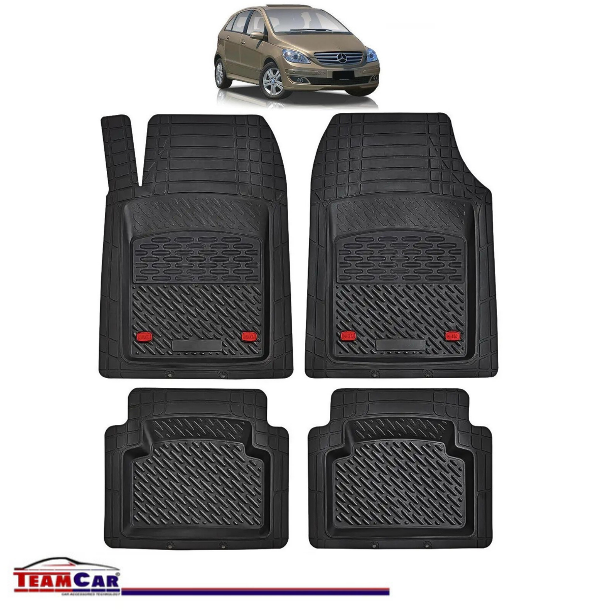 Covorase Auto TeamCar® Tip Tavita Compatibile Mercedes-Benz B-Class W245 MPV (2005–2011)