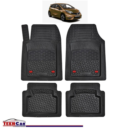 Covorase Auto TeamCar® Tip Tavita Compatibile Nissan Note E12 (2013–2017) Negru Material Rezistent
