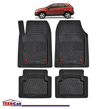 Covorase Auto TeamCar® Tip Tavita Nissan Qashqai J10 (2006–2013) Negru