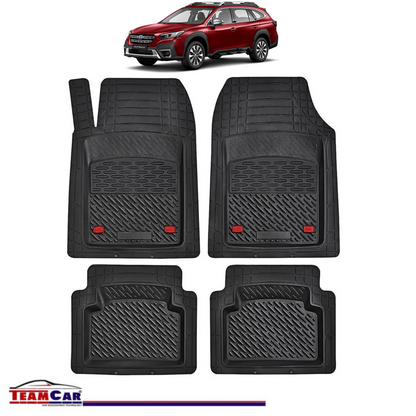 Covorase Auto TeamCar® Tip Tavita Compatibile Subaru Outback VI (2020+) Negru Material Rezistent