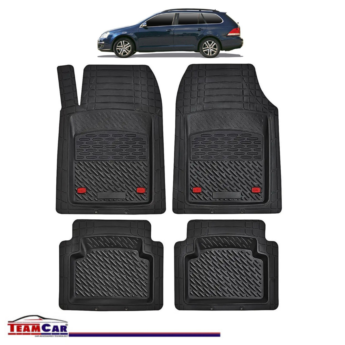Covorase Auto TeamCar® Tip Tavita Compatibile Volkswagen Golf Mk5 Variant / Break (2003–2009)