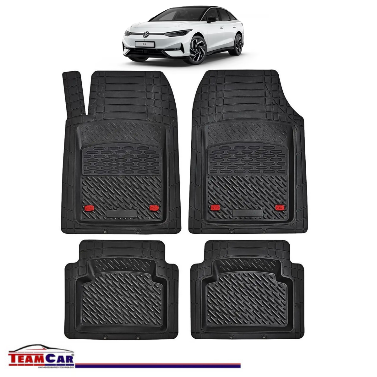Covorase Auto TeamCar® Tip Tavita Compatibile Volkswagen ID.7 E35 Electric Sedan / Combi (2023–2025)