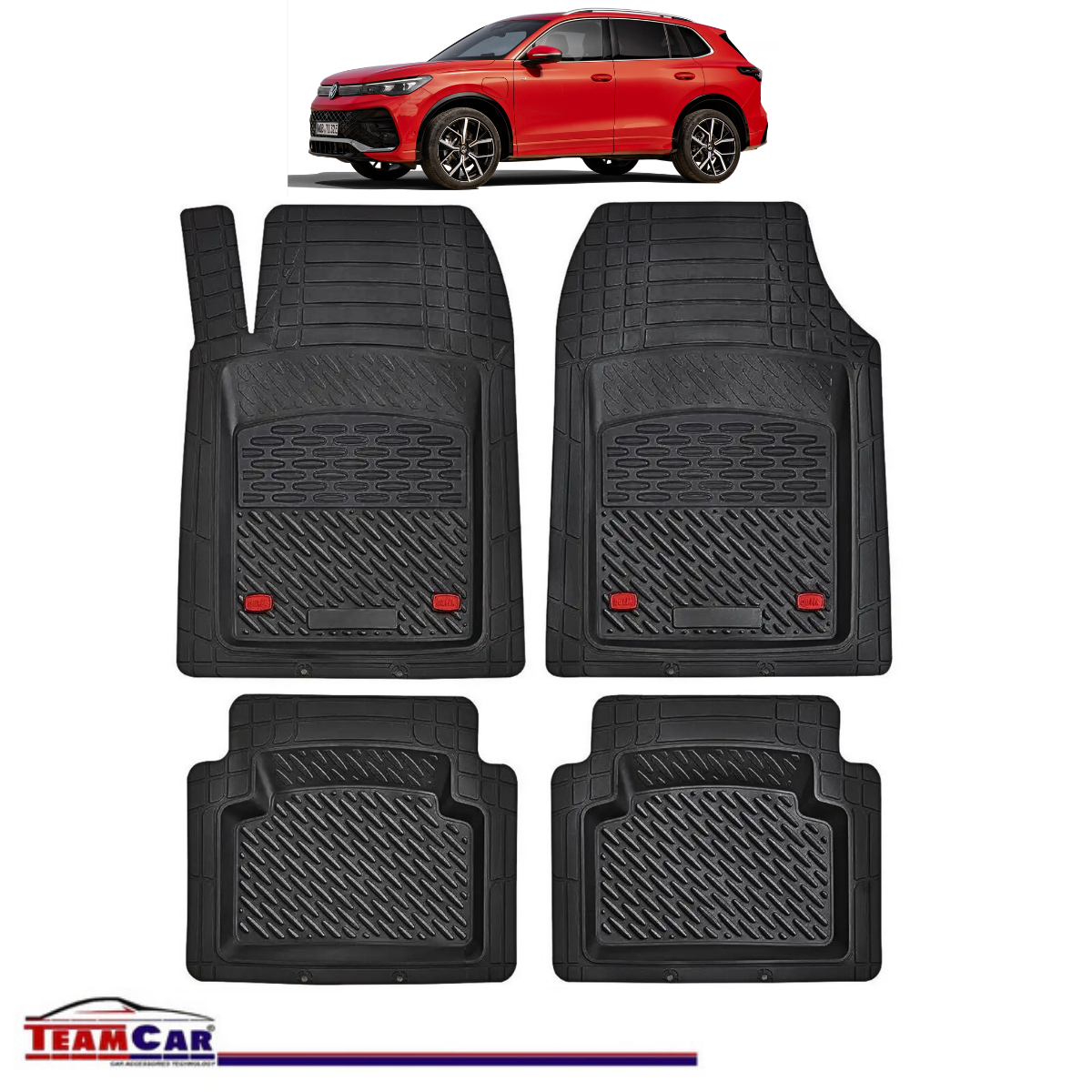 Covorase Auto TeamCar® Tip Tavita Compatibile Volkswagen Tiguan BW3 SUV (2024–2025)