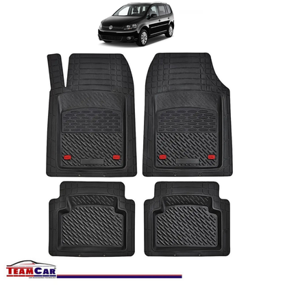 Covorase Auto TeamCar® Tip Tavita Compatibile Volkswagen Touran 1T MPV (2003–2015)
